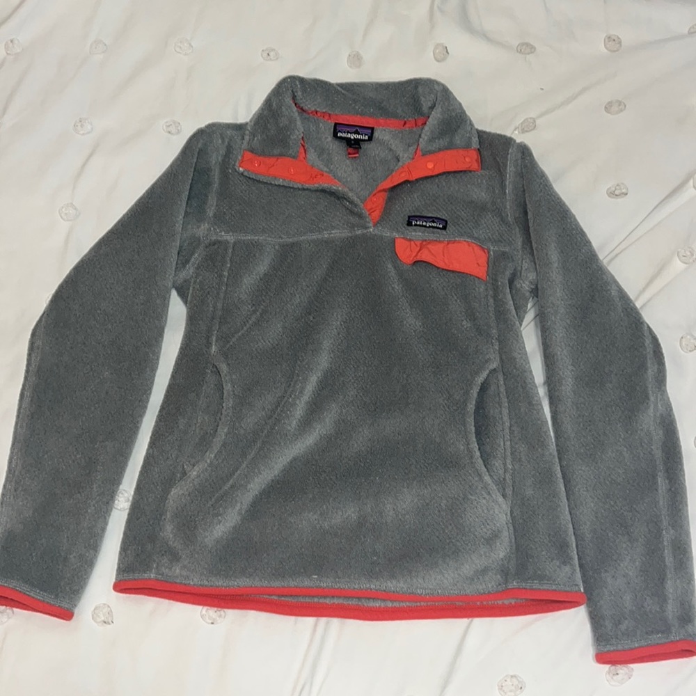 Patagonia Women's Medium Fleece Quarter Button-up Pullover